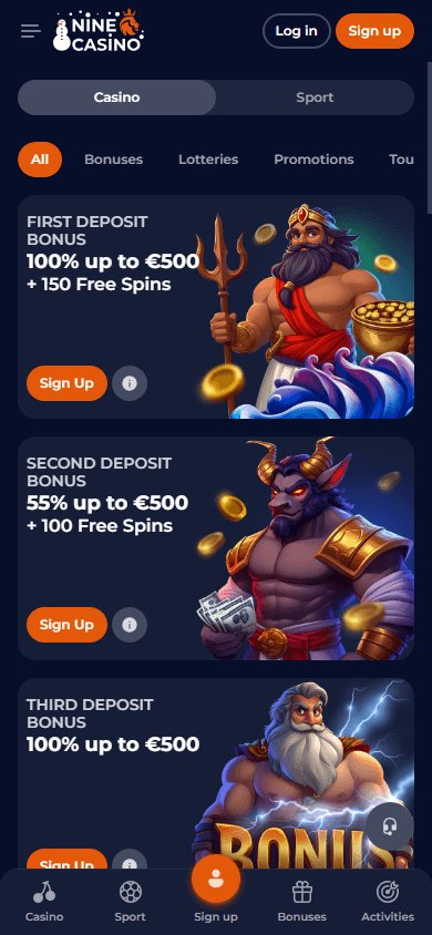 What You’ll Find at NineWin UK Casino